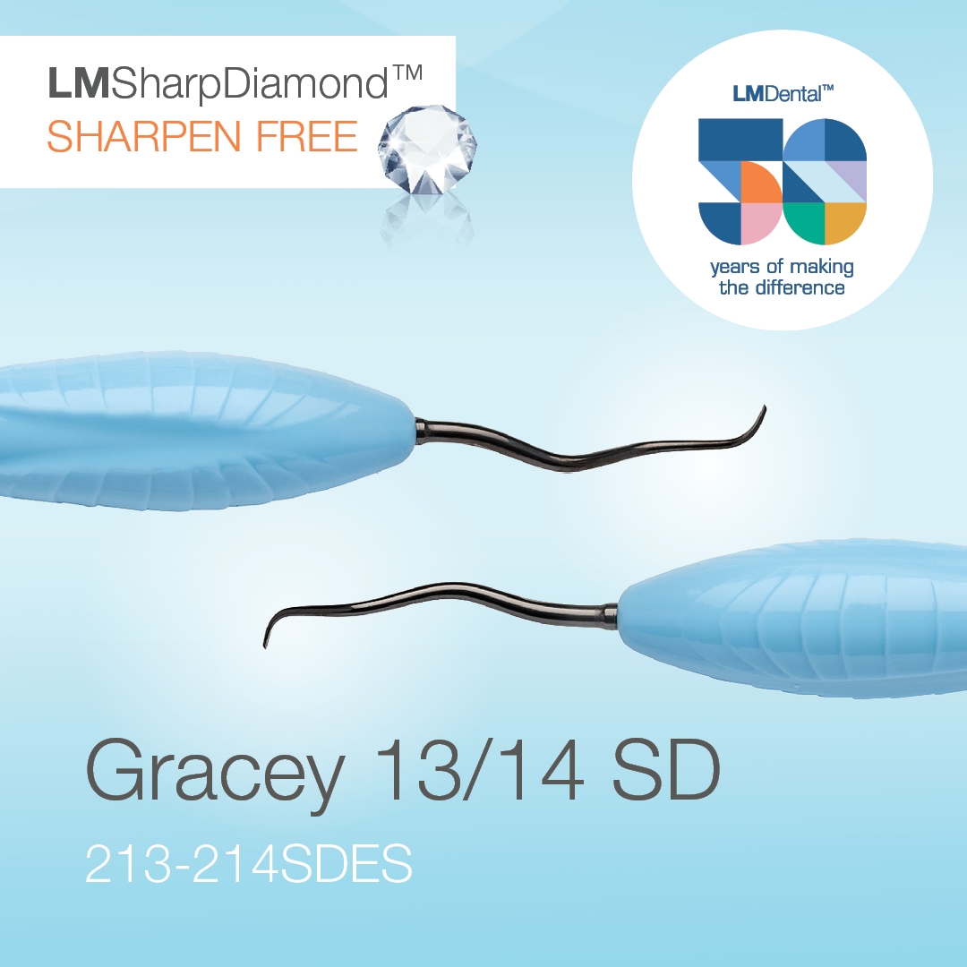 LM Sharp Diamond Gracey Standard 13-14 Posterior Distal
