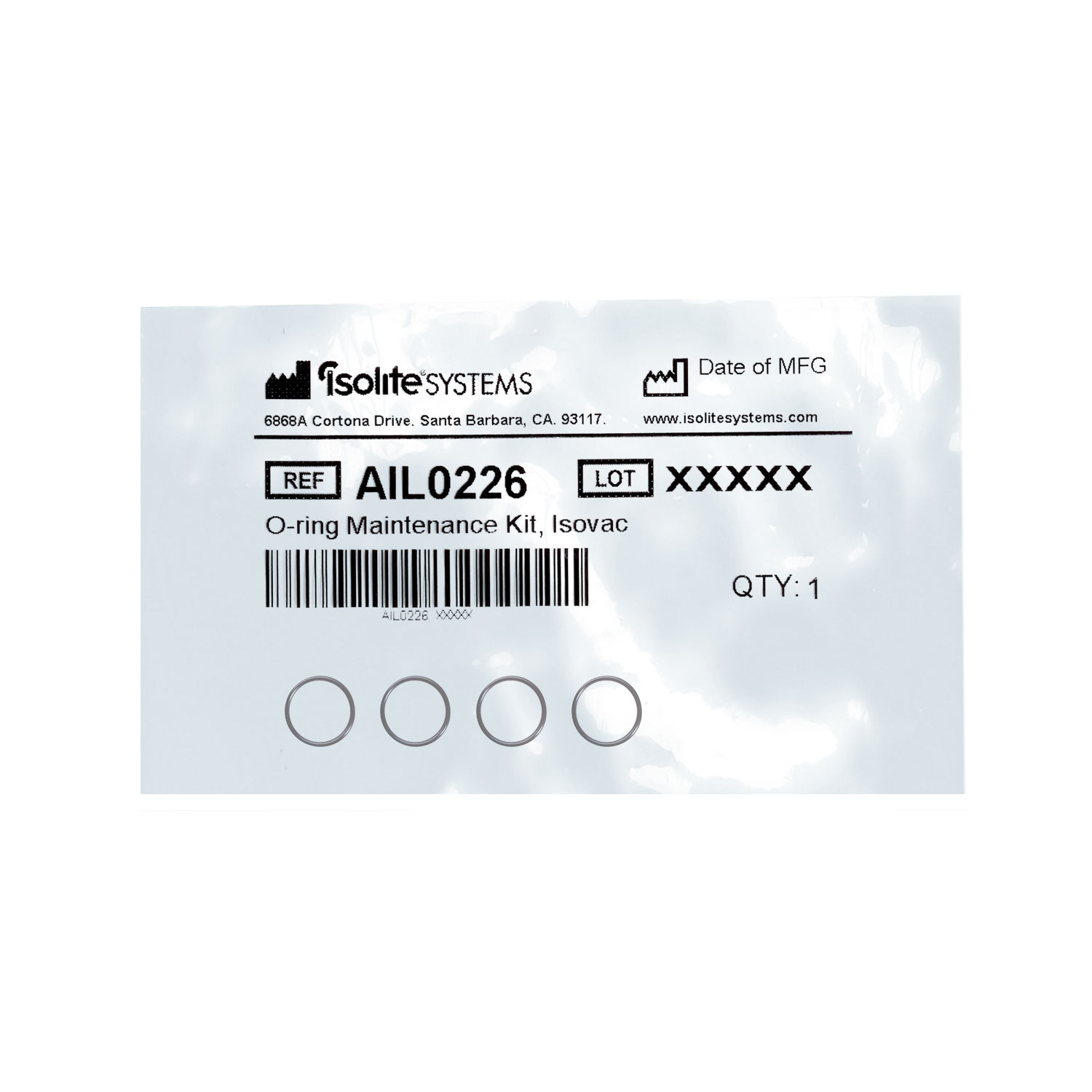 O-Ring Maintenance Kit - Isovac
