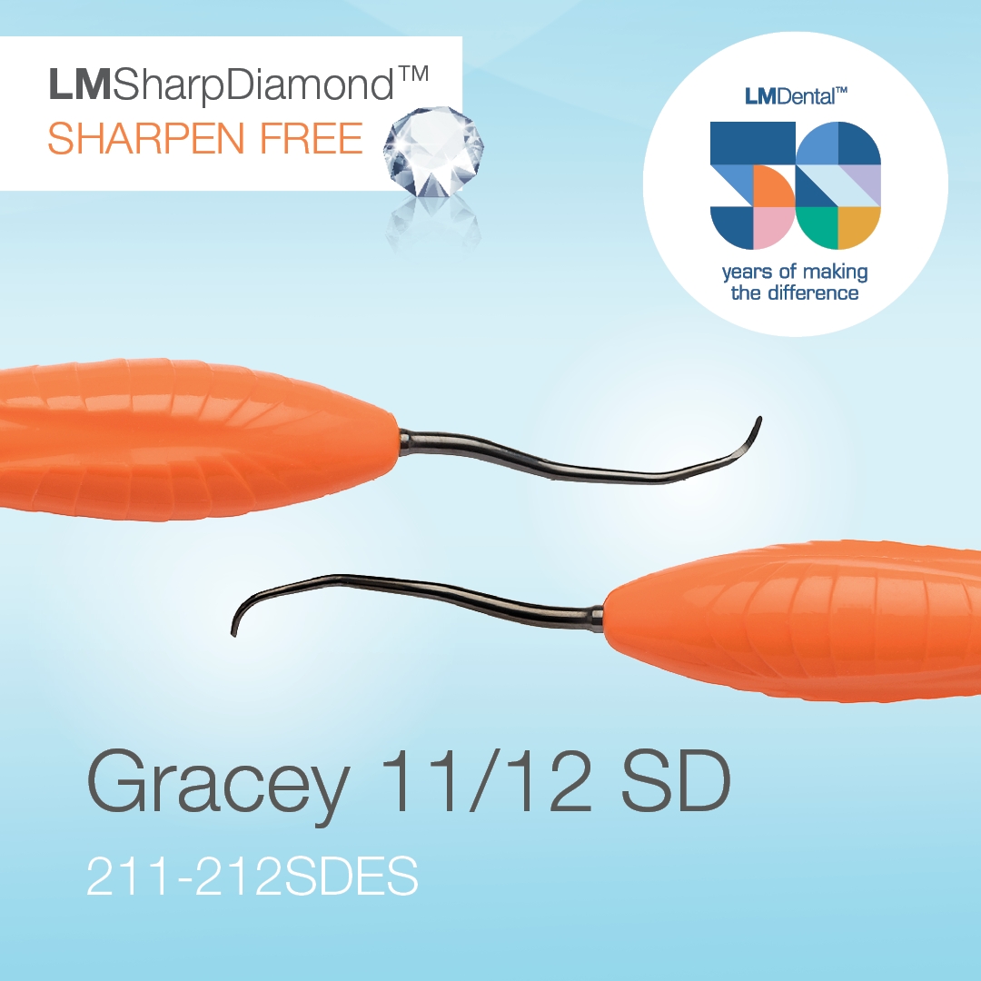 LM Sharp Diamond Gracey Standard 11-12 Posterior Mesial